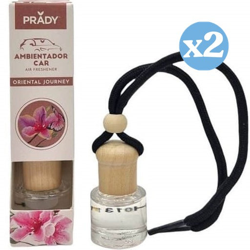 Pack 2x - DÉSODORISANT VOITURE ORIENTAL JOURNEY PRADY 6ML - Prady - 1