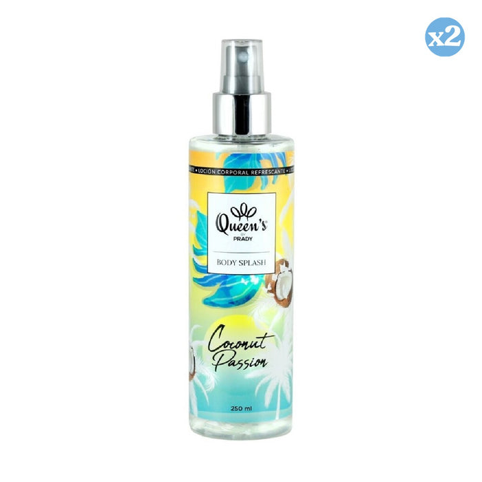 Pack 2x - BRUME CORPORELLE COCO PASSION PRADY 250ML - Prady - 1