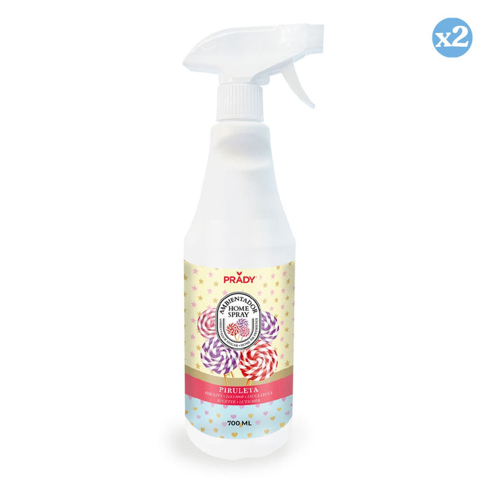 Pack 2x - DÉSODORISANT HOME SPRAY PIRULETTE 700 ML - Prady - 1