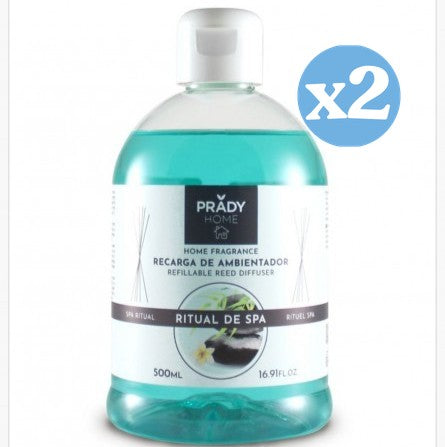 Pack 2x - Recharge Mikado Spa Ritual Air Freshener - 500ml - Prady - Prady - 1
