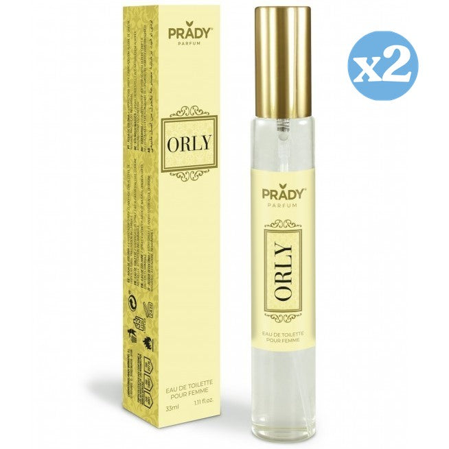 Pack 2x - EAU DE TOILETTE MINI 33ML ORLY - Prady - 1