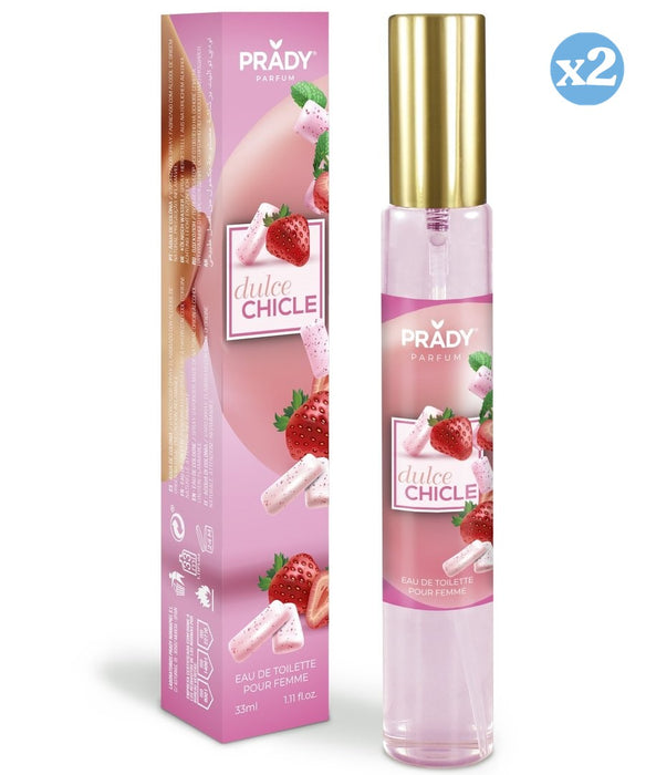 Pack 2x - EAU DE TOILETTE 33ML SUCRE FRUITÉ - Prady - 1