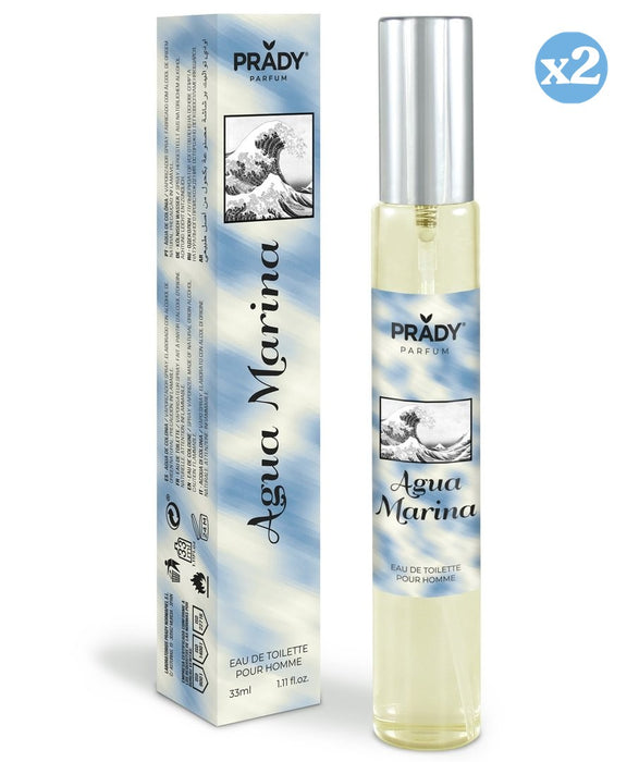 Pack 2x - EAU DE TOILETTE 33ML EAU DE MER - Prady - 1