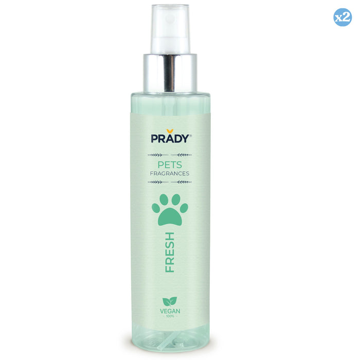 Lot de 2 - PARFUM ANIMAL DE COMPAGNIE FRESH 150ML - Prady - 1