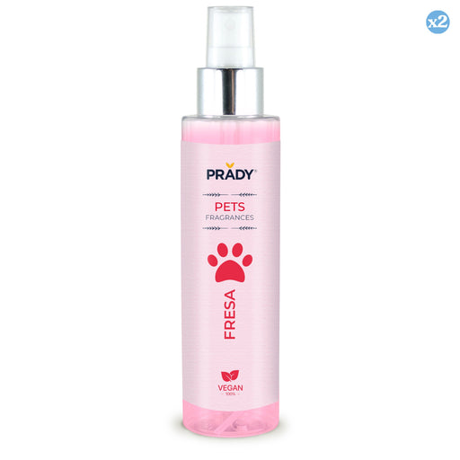 Pack 2x - PARFUM ANIMAL DE COMPAGNIE FRAISE 150ML - Prady - 1