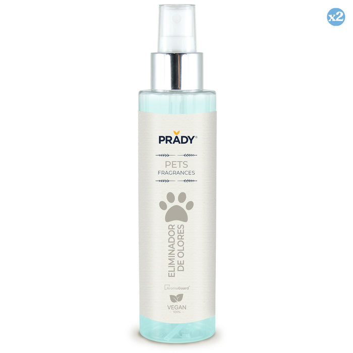 Pack 2x - PARFUM D'ANIMAL DE COMPAGNIE NEUTRALISATEUR 150ML - Prady - 1