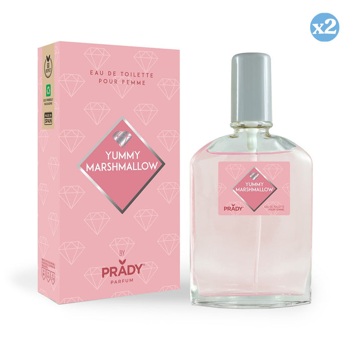 Pack 2x - EAU DE TOILETTE FEMME YUMMY MARSHMALLOW - PRADY - Prady - 1