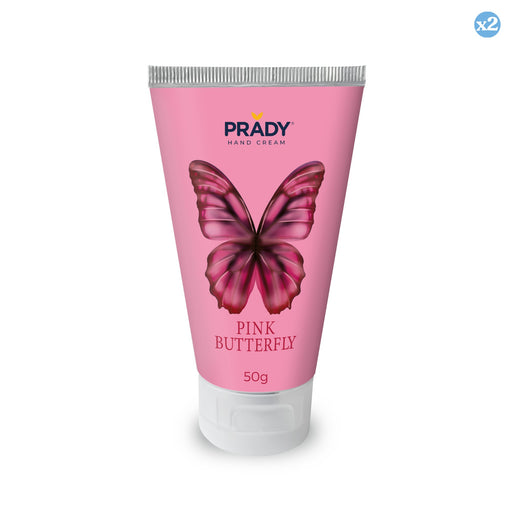 Pack 2x - CRÈME POUR LES MAINS PINK BUTTERFLY - Prady - 1