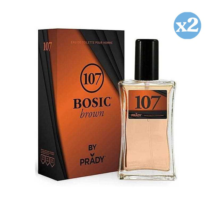 Pack 2x - PARFUM BOSIC BROWN HOMME - Prady - 1