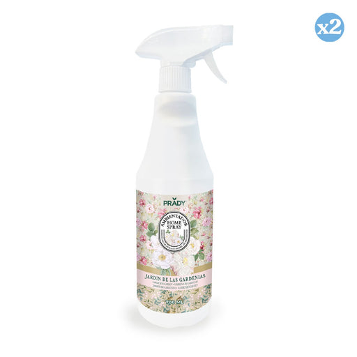 Pack 2x - VAPORISATEUR D'AMBIANCE JARDIN DE GARDENIAS 700 ML - Prady - 1