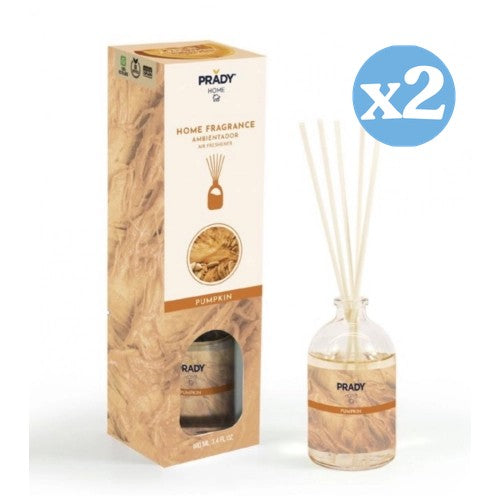 Pack 2x - MIKADO PARFUM D'AMBIANCE CITROUILLE 100ML - Prady - 1