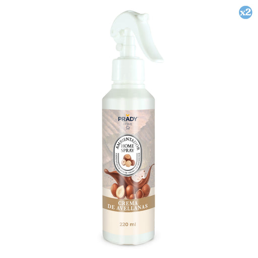 Pack 2x - AMB. HOME SPRAY CRÈME DE NOISETTES 220 ML - Prady - 1
