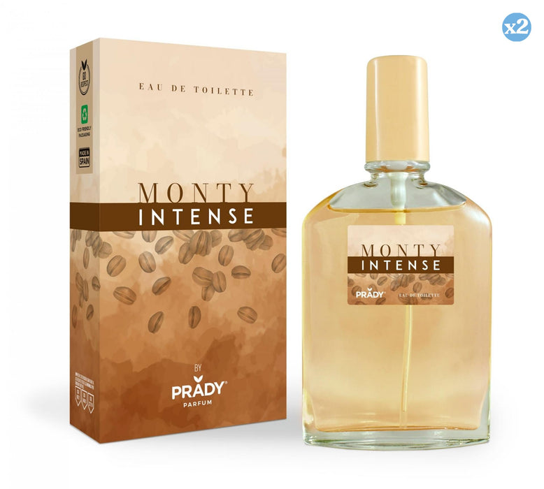 Pack 2x - PARFUM MONTY INTENSE UNISEXE - Prady - 1