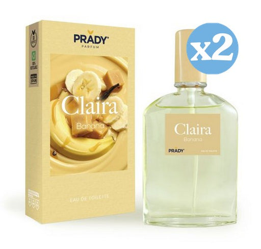 Pack 2x - Eau de Toilette Claira Banane pour Femme - Prady - Prady - 1