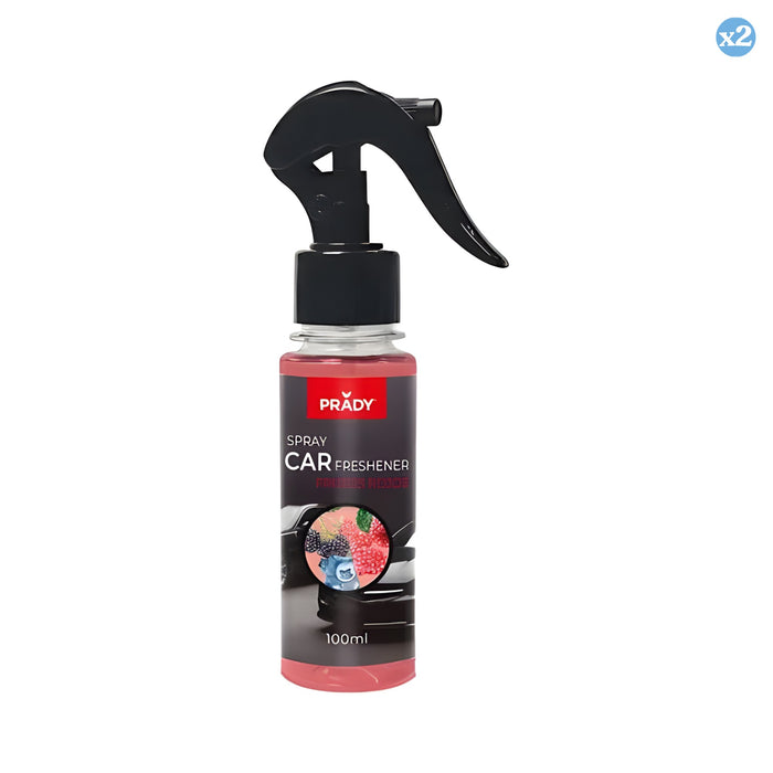 Pack 2x - Assainisseur de Voiture Prady aux Fruits Rouges - Prady - 1