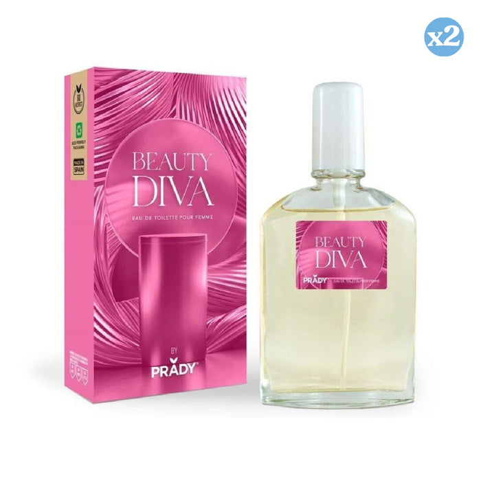 Pack 2x - PARFUM BEAUTY DIVA FEMME - Prady - 1