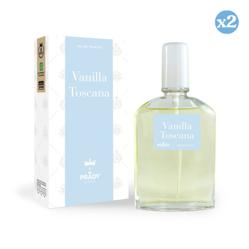 Pack 2x - Eau de Toilette "Vanilla Toscana" - Unisexe - 85ml - Prady - Prady - 1