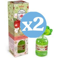 Pack 2x - MAGIC FLOWER DÉSODORISANT POMME & CANNELLE 100ML PRADY - Prady - 1