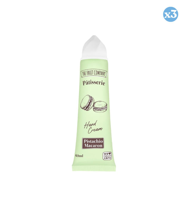 Pack 3x - CRÈME MAINS PISTACHE MACARON PATISSERIE - The Fruit Company - 1