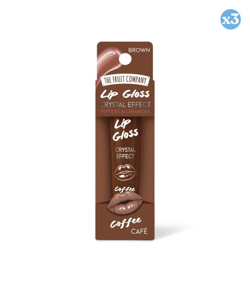 Pack 3x - Brilliant à lèvres DONUT COFFEE - The Fruit Company - 1