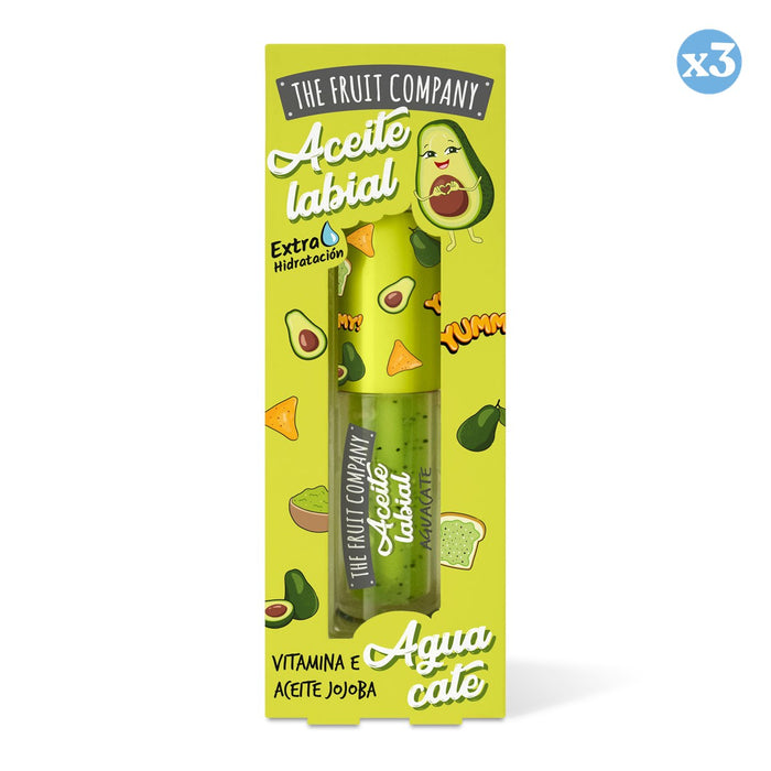 Pack 3x - HUILE À LÈVRES AVOCAT 3,6 G THE FRUIT COMPANY - The Fruit Company - 1