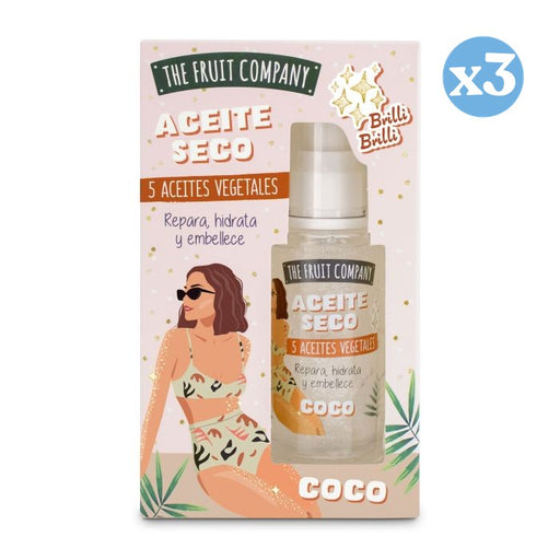 Huile Sèche - Huile Sèche Pailletée 40ml - The Fruit Company - 1