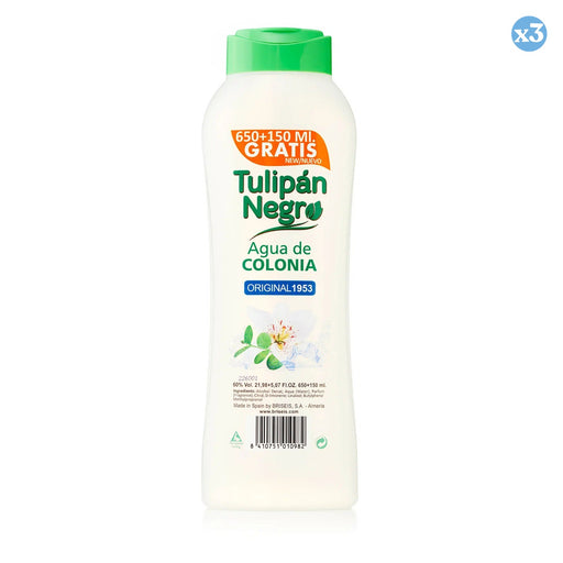 Pack 3x - EAU DE COLOGNE TN ORIGINAL 1953 800 ML - Tulipan Negro - 1