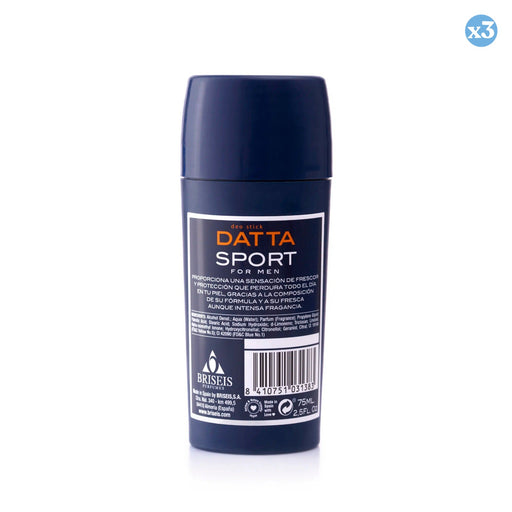 Pack 3x - Déodorant Tulipán Negro Deo Stick Datta Sport 75 ml - Tulipan Negro - 2