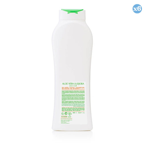 Pack 6x - Gel douche Tulipe Noire Aloé Vera 650 ml - Tulipan Negro - 2