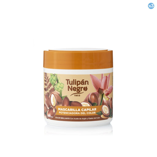 Pack 3x - MASQUE MICELLAIRE TN POTENCIADOR DE COLOR 400ML - Tulipan Negro - 1