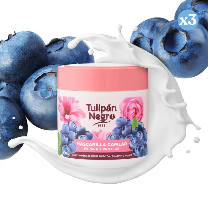 Pack 3x - MASQUE MICELLAIRE TN RÉPARATEUR ET PROTECTEUR 400ML - Tulipan Negro - 3