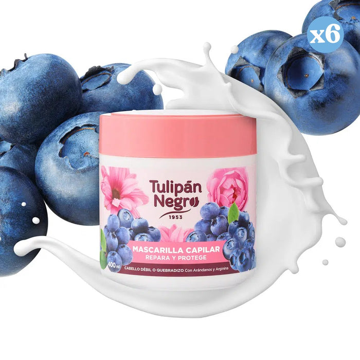 Pack 6x - MASQUE MICELLAIRE TN RÉPARE ET PROTÈGE 400ML - Tulipan Negro - 3