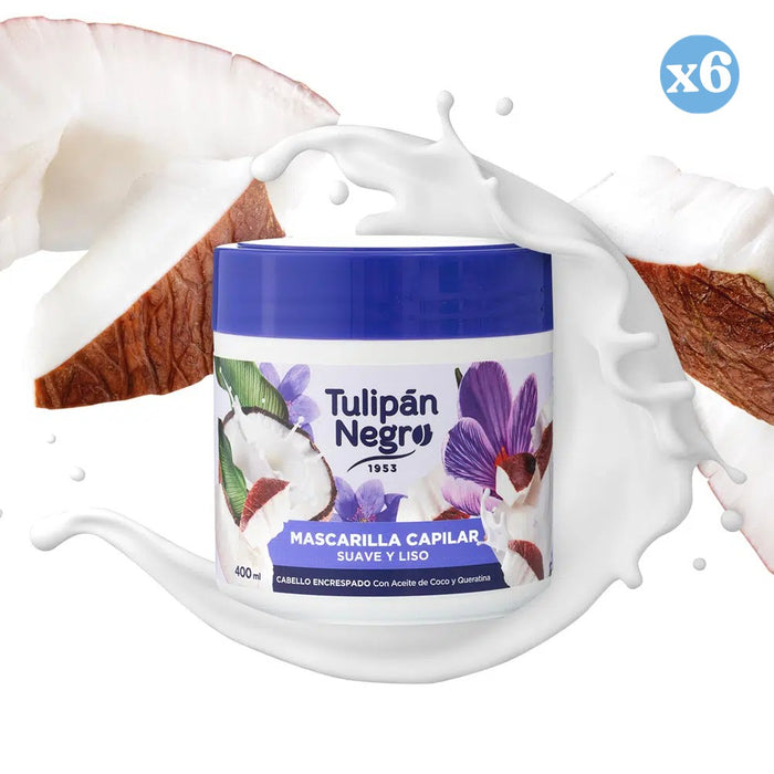 Pack 6x - MASQUE MICELLAIRE TN DOUX ET LISSE 400ML - Tulipan Negro - 3