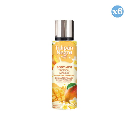 Pack 6x - Brume pour le corps Mangue Tropicale - Tulipan Negro - 1