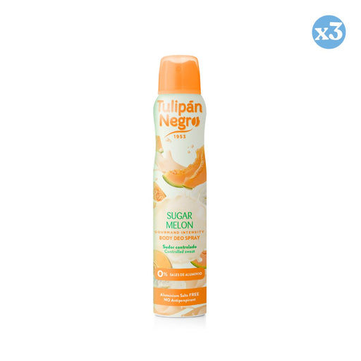 Pack 3x - Déodorant Spray Melon Sucré - Tulipan Negro - 1