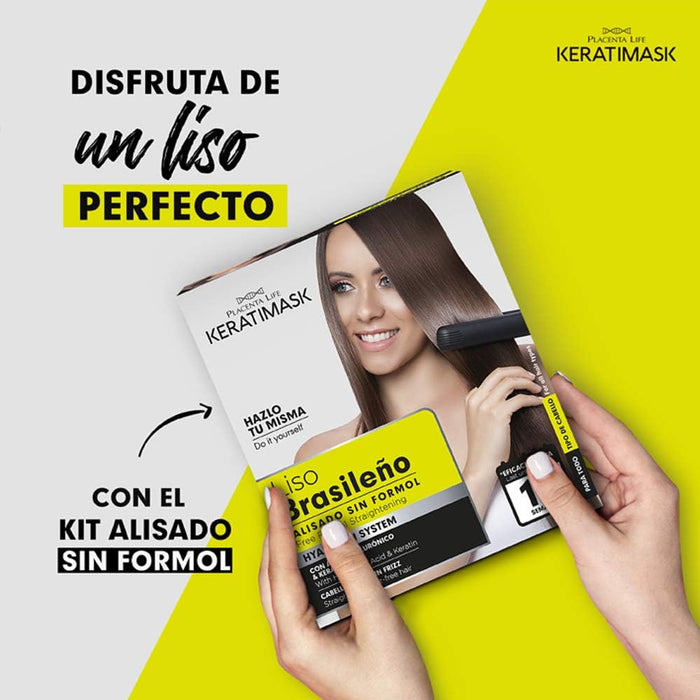 Pack 2 Lissage Brésilien Keratimask sans Formol - Be Natural - 8