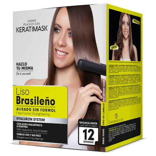 Pack 2 Lissage Brésilien Keratimask sans Formol - Be Natural - 2