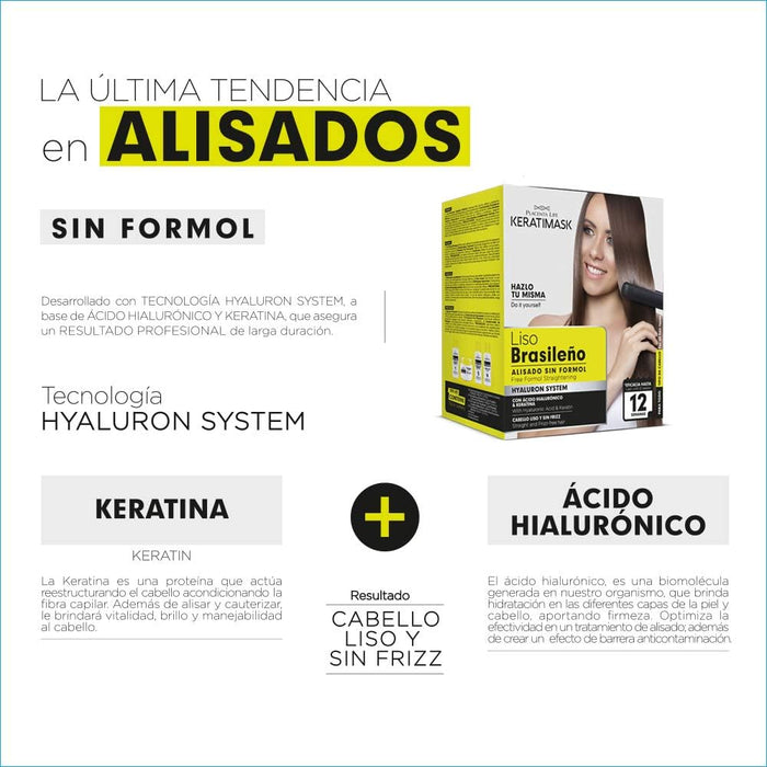 Lissage Brésilien Keratimask sans Formol - Be Natural - 4