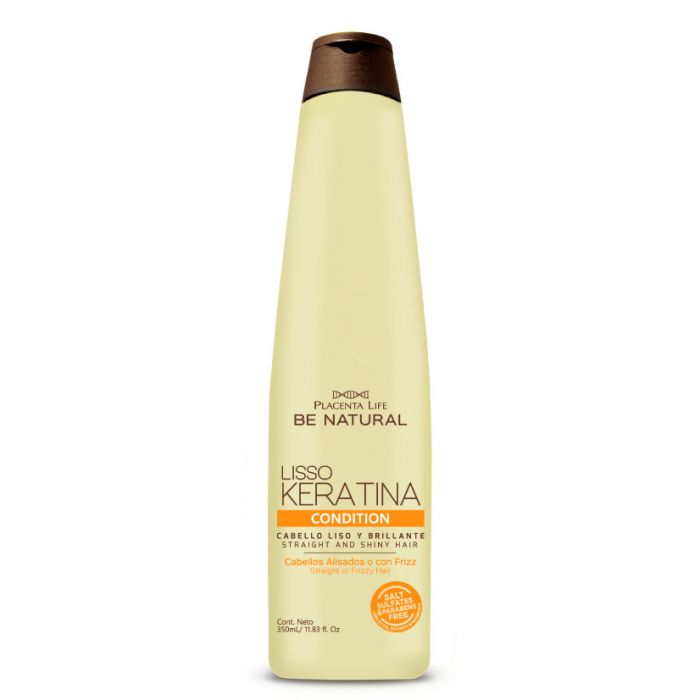 Après-shampoing Liso Kératine - Be Natural : 350ml - 1