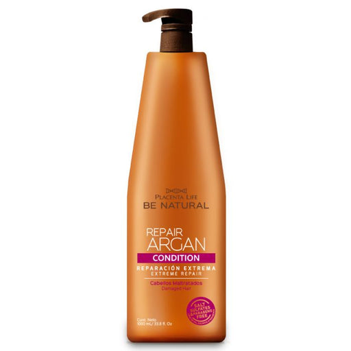 Revitalisant Réparateur à l'Argan - Be Natural : 1L - 1
