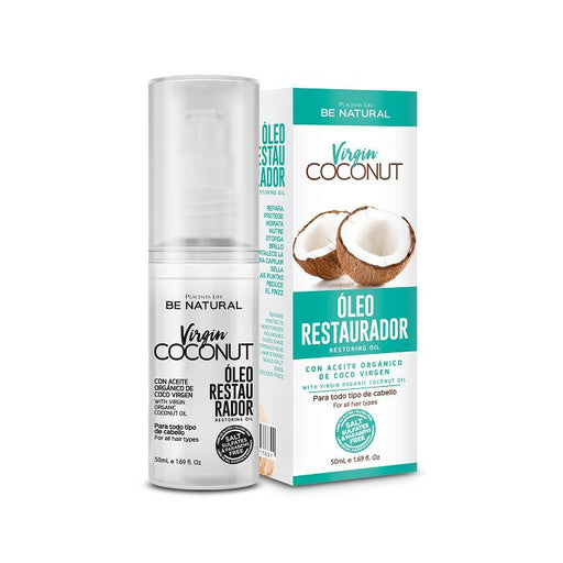 Huile Réparatrice - Huile Réparatrice Vierge de Noix de Coco 50ml - Be Natural - 1