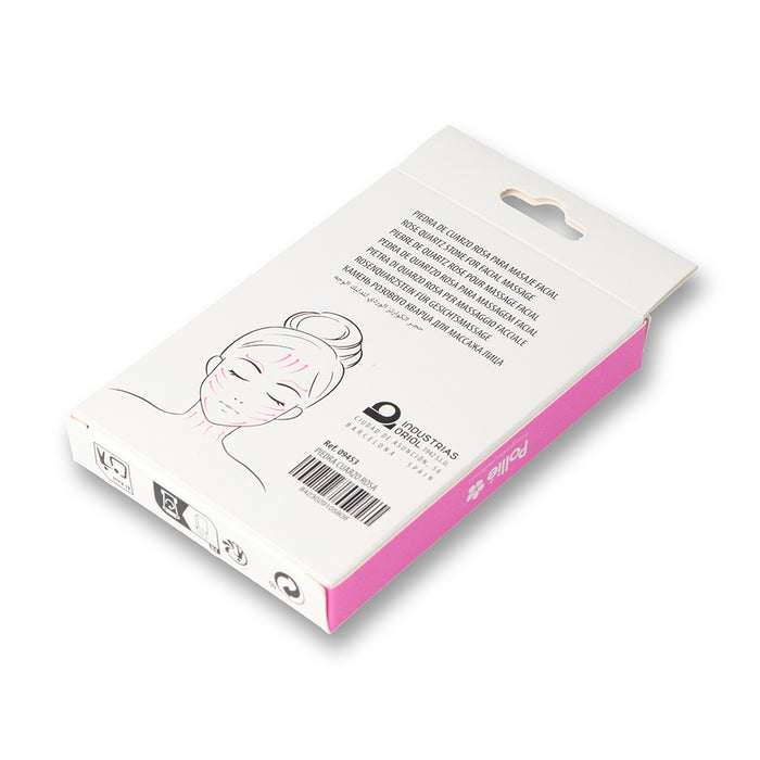 Pierre de Quartz Rose pour Massage du Visage - Pollié - 3