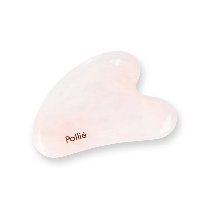 Pierre de Quartz Rose pour Massage du Visage - Pollié - 1