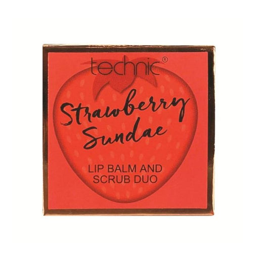 Baume et Gommage pour les Lèvres - Technic Cosmetics : Strawberry Sundae - 1