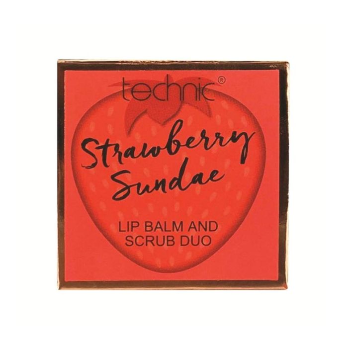 Baume et Gommage pour les Lèvres - Technic Cosmetics : Strawberry Sundae - 1