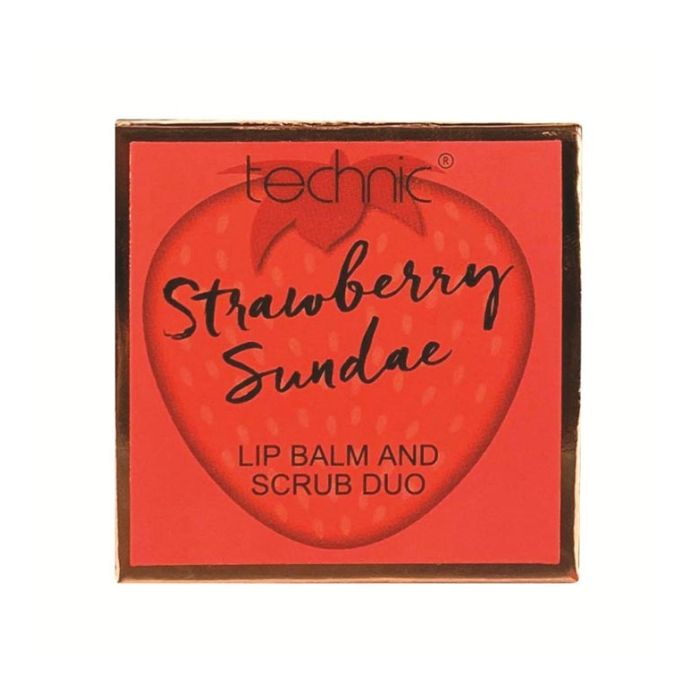 Baume et Gommage pour les Lèvres - Technic Cosmetics: Strawberry Sundae - 3
