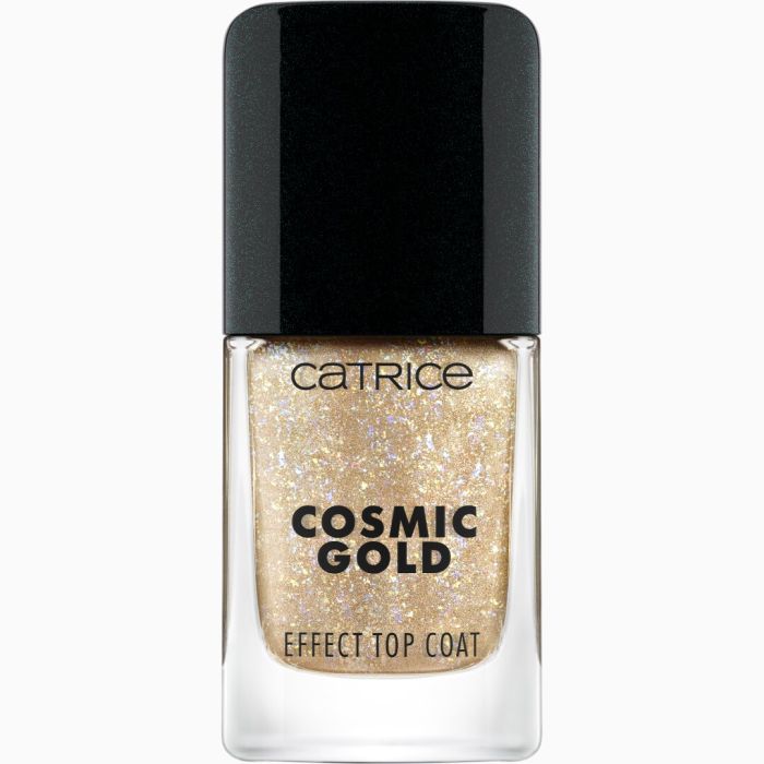 Vernis à Ongles Effet Cosmic Gold Top Coat - Catrice - 1