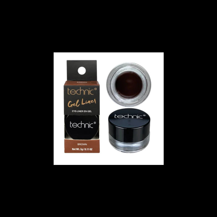 Gel Line Eyeliner - Technic Cosmetics : Brown - 1