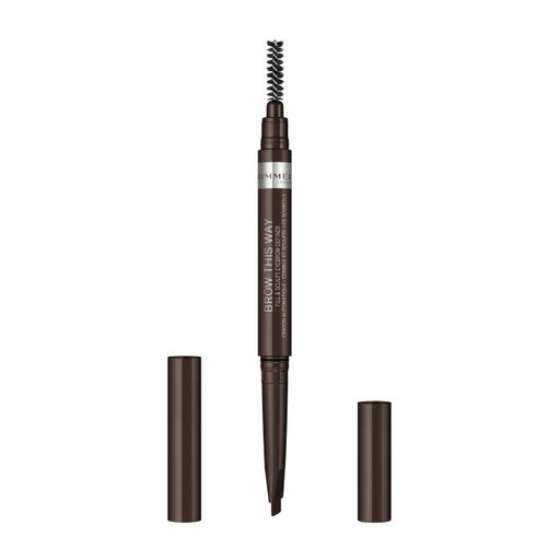 Crayon à sourcils avec brosse Brow This Way - Rimmel London - 1