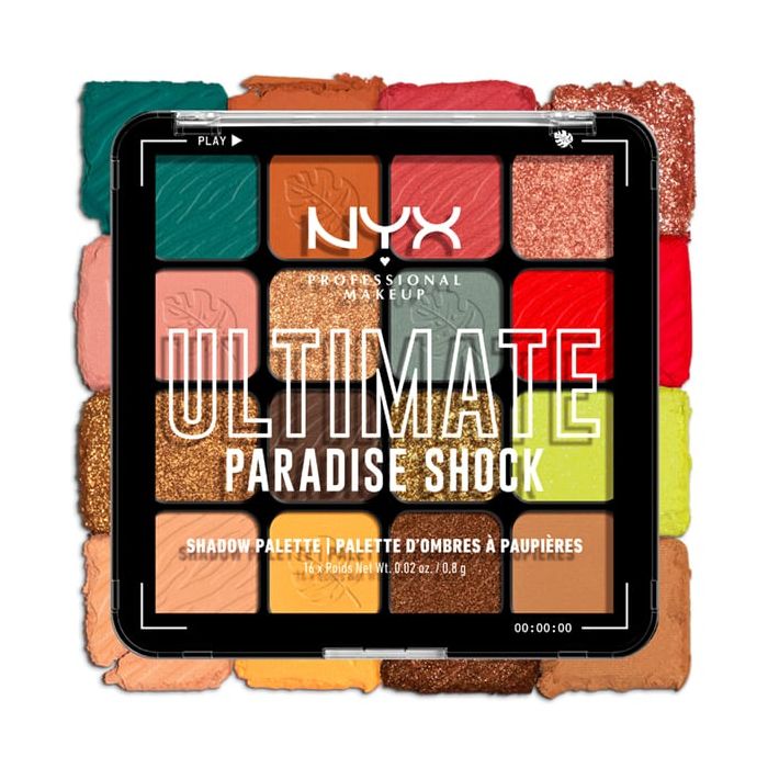 Palette d'ombres à paupières Paradise Shock Ultimate Shadow - Nyx - 1